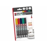 Portselani ja klaasi marker Marabu 1-2mm 5tk