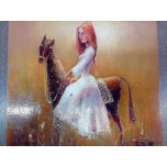 Tüdruk hobusel 23,5+23,5