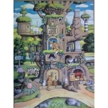 Jaan Männik Kassipuu 76*56 2019.a