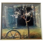 Jüri Risna õlimaal Õunapuu 34x31 1997.a