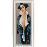 Jüri Risna õlimaal Jaapanlanna 1996 45*20