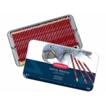 Pastellpliiatsid 36tk Pastel Pencils metallkarp 