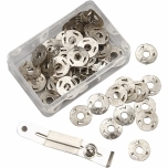 Siidiknopkad  3-harulised 2 mm, 12 mm, 100 tk