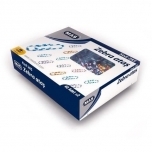 Kirjaklambrid vöödilised, karbis 40tk