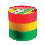 Kleeplint Highlighter 18mmх20m, 3 erivärvilist pakis