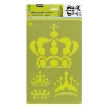 Šabloon Kuningakroonid iseliimuv 28,5*19,5cm.