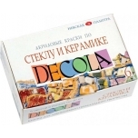 Klaasi-ja keraamika värvid Decola 6tk 20ml Opaque