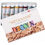 Akrüülvärvi komplekt Decola metallic 8tk 18ml