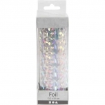 Dekoratiivfoolium Hologram Hõbe Laius 15,5 cm,50cm