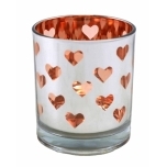 Küünlatops hõbe-vask Süda Sabrina 10,5cm