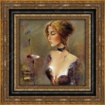 Moonid.Jüri Ristna õlimaal.