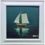 Jüri Ristna õlimaal Purjekas suur 35*35 