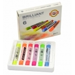 Kriitpastellid Neoon 6tk Koh-I-Noor Toison Dor Art 