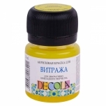 Klaasivärv Decola Sidrunikollane 20ml 