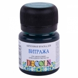 Klaasivärv Decola Smaragdroheline 20ml