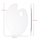 Palett minispaatliga ovaalne