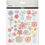 Kleepsud Pastelsed kevadlilled 15*16,5cm