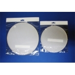 Siidipilt Pongee ümmargune 10cm