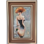 Jüri Ristna õlimaal  Vannitoas 28x40  2004