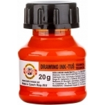 Kalligraafia tušš Oranž 20ml Kohi-Noor