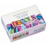 Tekstiilivärvide komplekt Decola 6tk 20ml 
