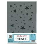 Šabloonid Tähed suured ja väikesed 15 21cm A5