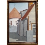 Õlimaal Punane torn Pärnus 2022 tagant poolt Urmas Uustal