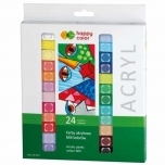 Akrüülvärvide komplekt 24tk 12ml Happy Color