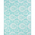 Siiditrüki šabloon Pentart Rococo 2  215x275mm