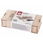 Puidu põletamise aparaat 220–240 V 5 otsa puidust karbis