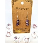 Kõrvarõngad Ametüst tsipsid 