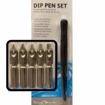 Kalligraafia komlekt (5 sulge+sulepea) Conda