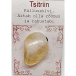 Tsitriin auguga kivi ÕNN JA KÜLLUS