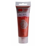 Akrüül Punakuld Metallic 122 75ml Happy Color