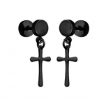 Kõrvarõngad mustad ristiga