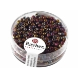 Pärlid 2,6mm pärlmutter läbipaistmatu 19 Veinipunane 17gr