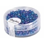 Pärlid 2,6mm 10 Ultramariin läbipaistev 17gr