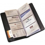 Visiitkaardi hoidja Must 128 kaardile