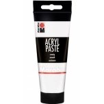 Akrüülvärv Marabu Peen struktuurpasta 070 Valge 100ml 