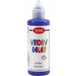 Teisaldatav klaasivärv Azure blue 90ml Viva Decor