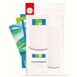 Küünla vahaleht Rayher assortii 4tk roheline-sinine