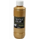 Tekstiil värv Pärl Kuld Solid 250ml