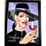 Bloody Mary 42*30 Jaan Männik Originaal.Akrüülmaal​