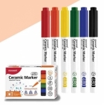Marker keraamikale Monami 480 pintselotsaga 6 värvi
