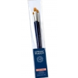 Pintslite komplekt LB Fine sünteetiline lapik 4+8+12 pikk vars 3tk