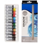 Guaššvärvide komplekt Daler Rowney Simply Artist 12tk 12 ml 