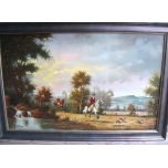 Suur maal Jaht.Lõuendil.116*93cm