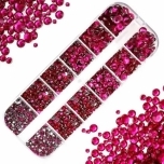 Kristallkivid 6 eri suurust karbis Roosa