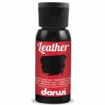 Värv nahale Darwi Leather Must 50ml