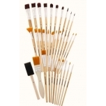 Pintslikomplekt 35tk Nassau Fine Art